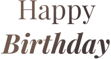 happy birthday